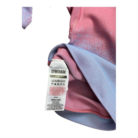 Gymshark Adapt Ombré Seamless Biker Cycling Shorts Women’s Size L Style B1A8Y - Picture 10 of 10